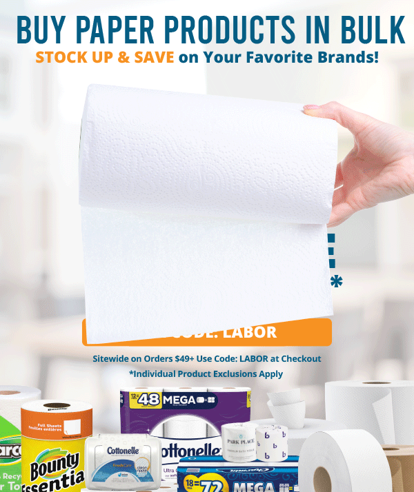 😤 Running Low on Toilet Paper or Paper Towels? Clean It Supply